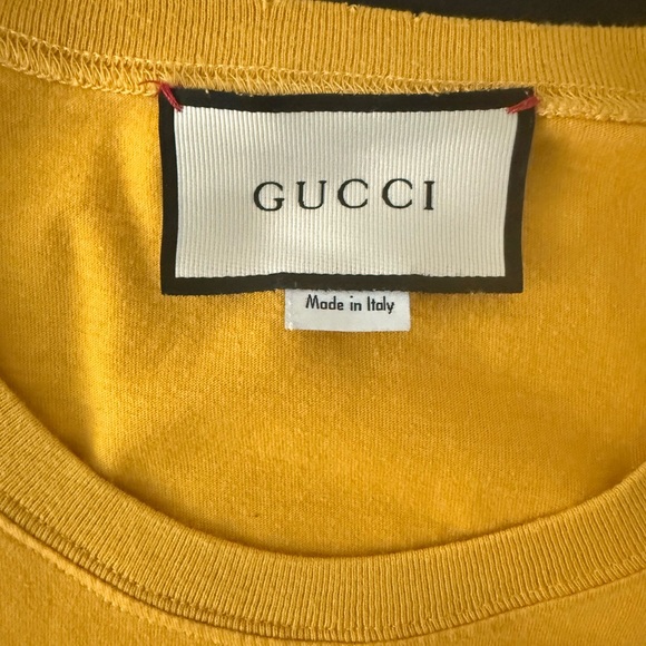 Gucci Coco Capitán Mustard Tee - Picture 3 of 6